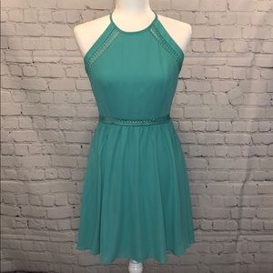 Teal BDarlin dress